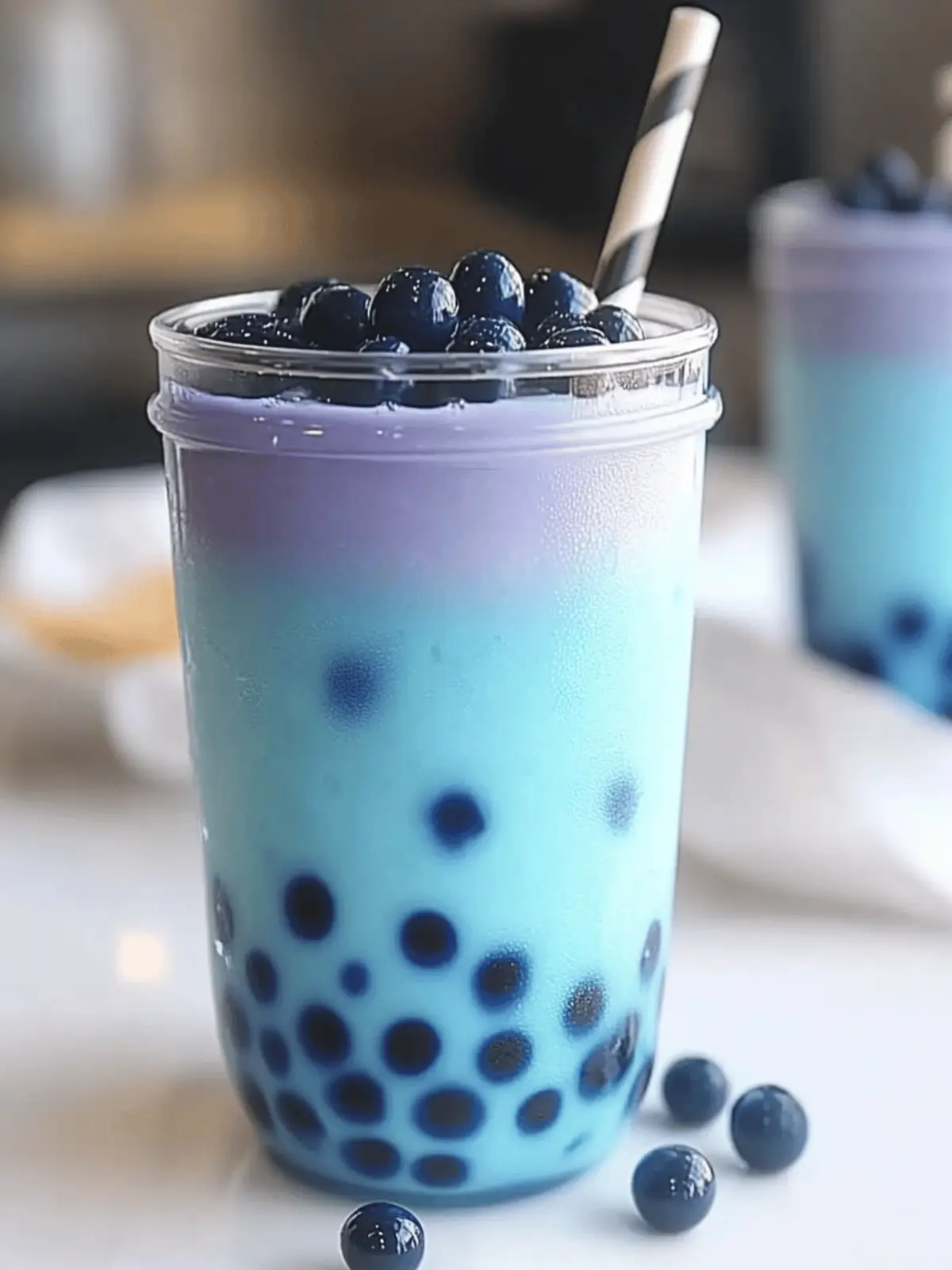 Delight in Butterfly Blue Boba Tea: A Magical Refreshment 3 Butterfly Blue Boba Tea