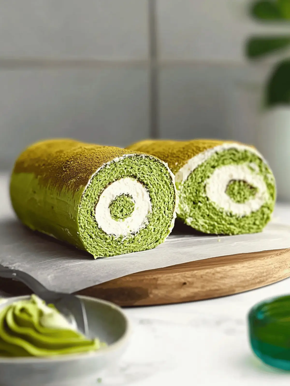 Matcha Roll Cake