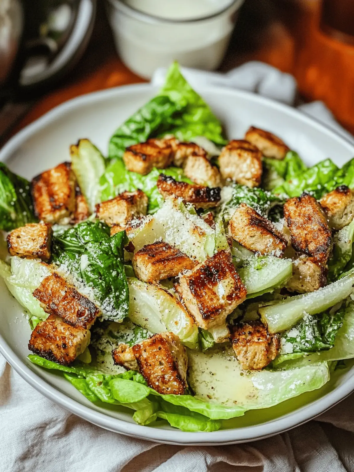 Grilled Caesar Salad