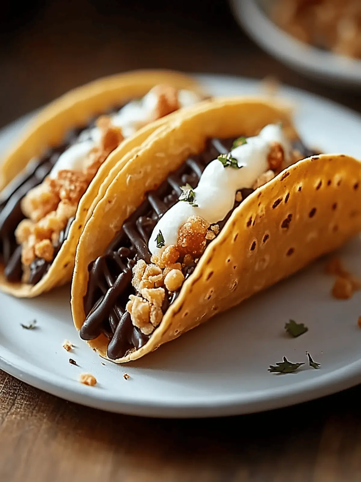 Homemade Choco Tacos