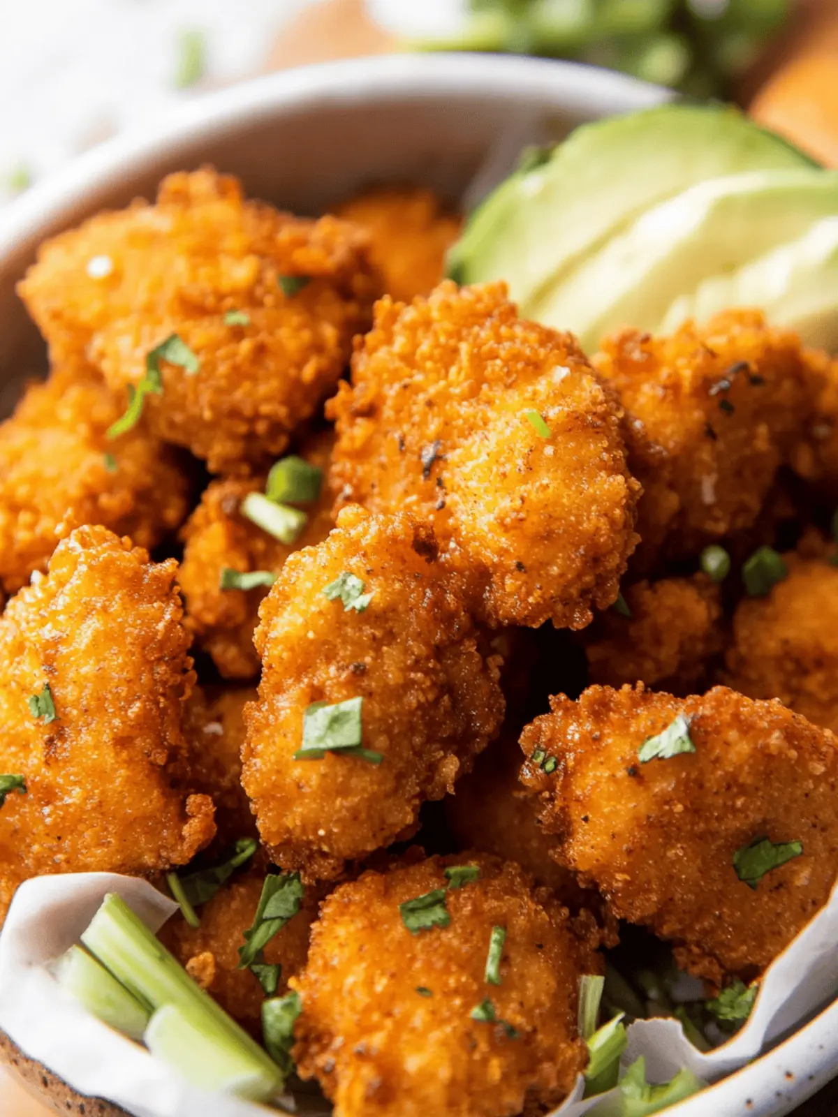 Baked Spicy Chicken Nuggets