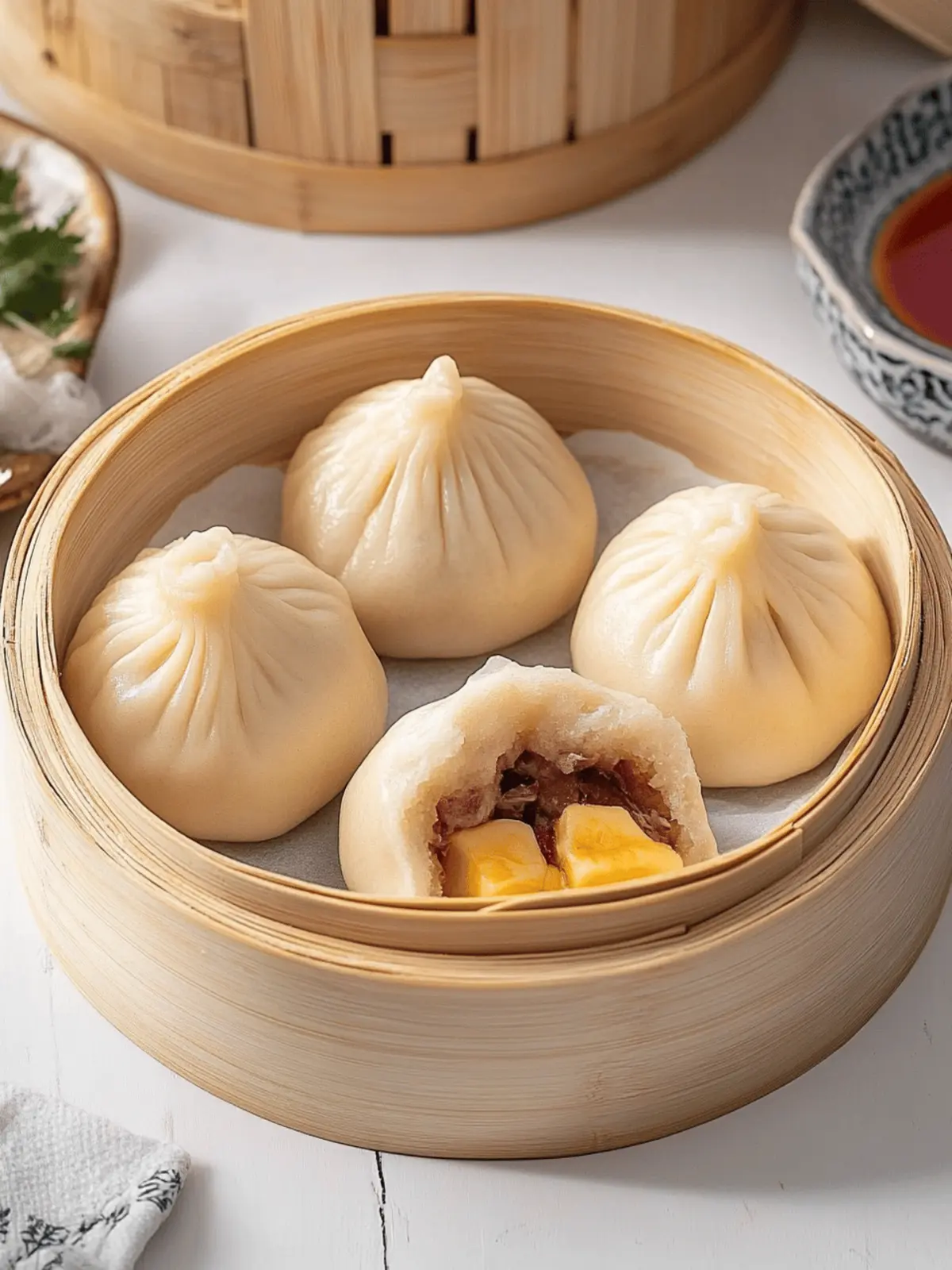 Vietnamese Steamed Pork Buns