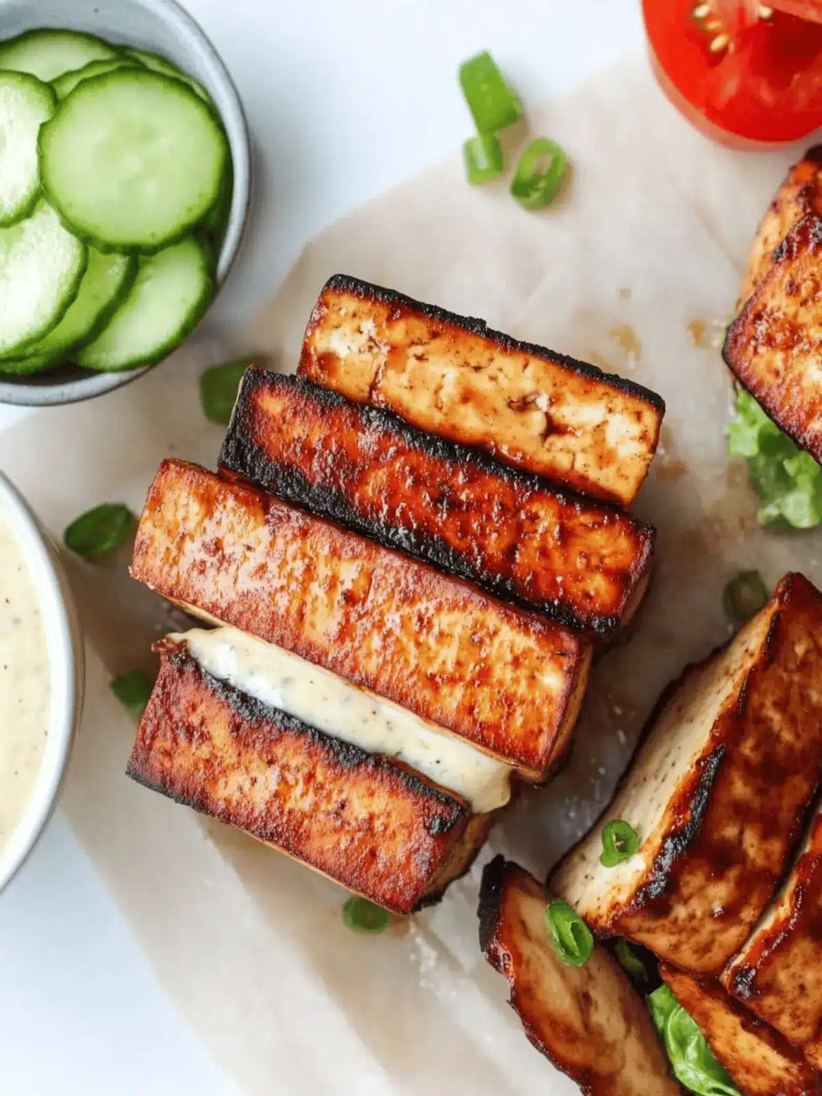Irresistible Marinated Smoky Tofu for Flavorful Meals 3 Marinated Smoky Tofu