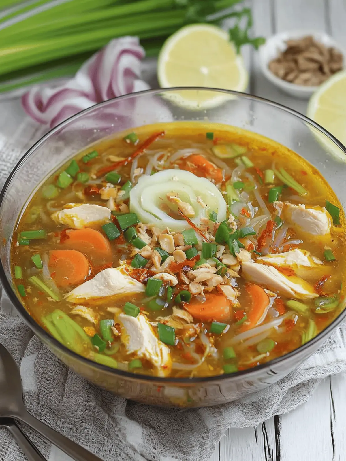 Chicken Sotanghon Soup