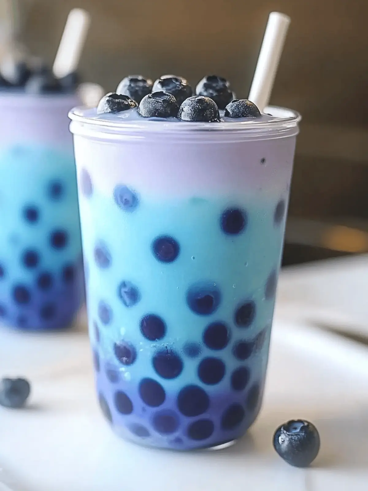 Delight in Butterfly Blue Boba Tea: A Magical Refreshment 2 Butterfly Blue Boba Tea