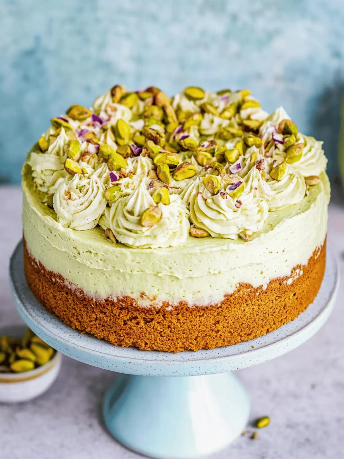 Pistachio Cake