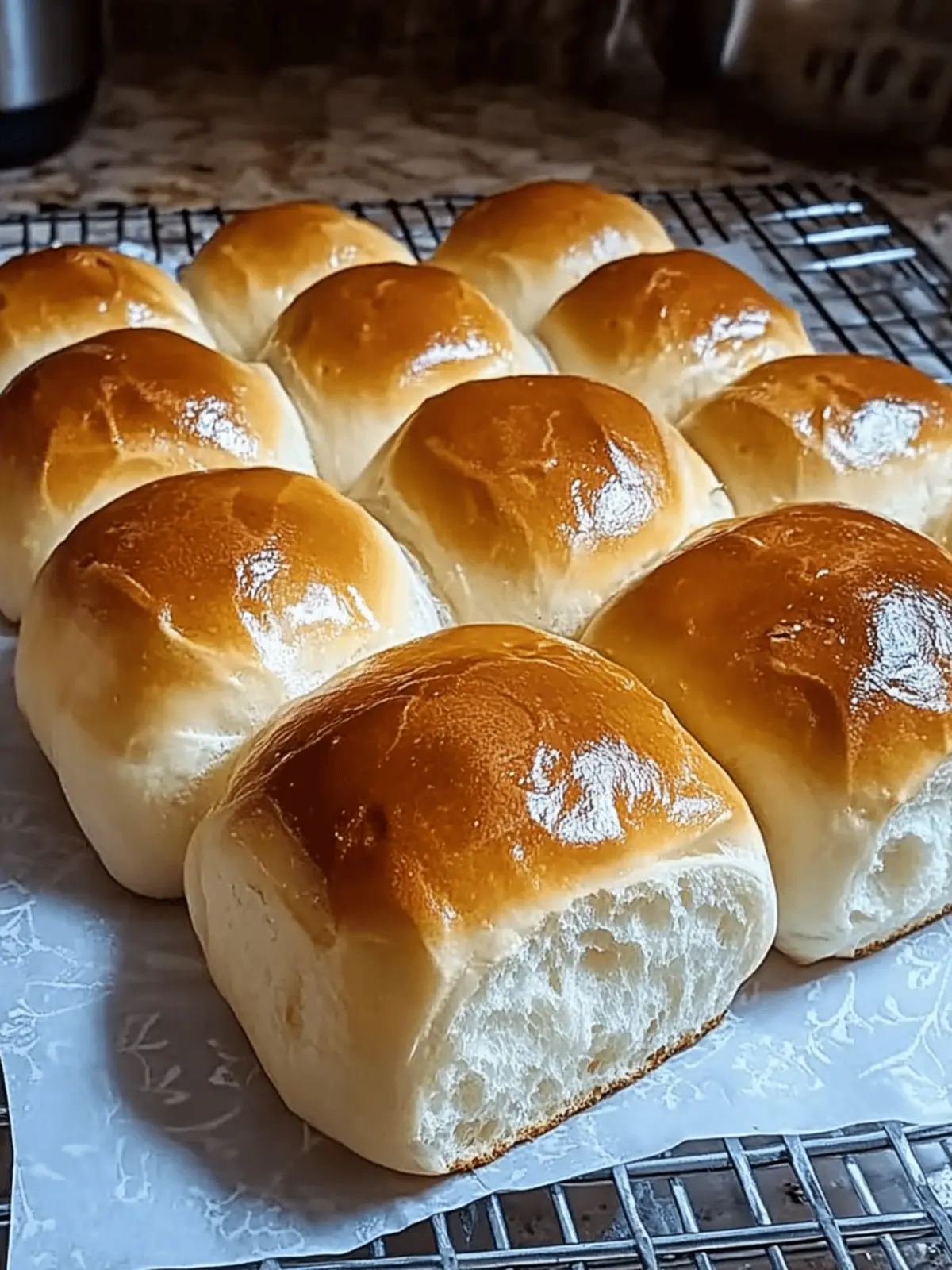 Milk Brioche Rolls