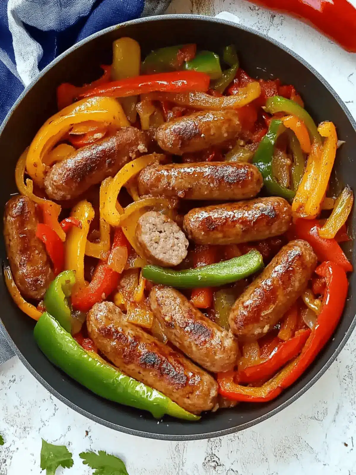 Italian Sausage and Peppers: A Flavor-Packed Comfort Meal 3 Italian Sausage and Peppers