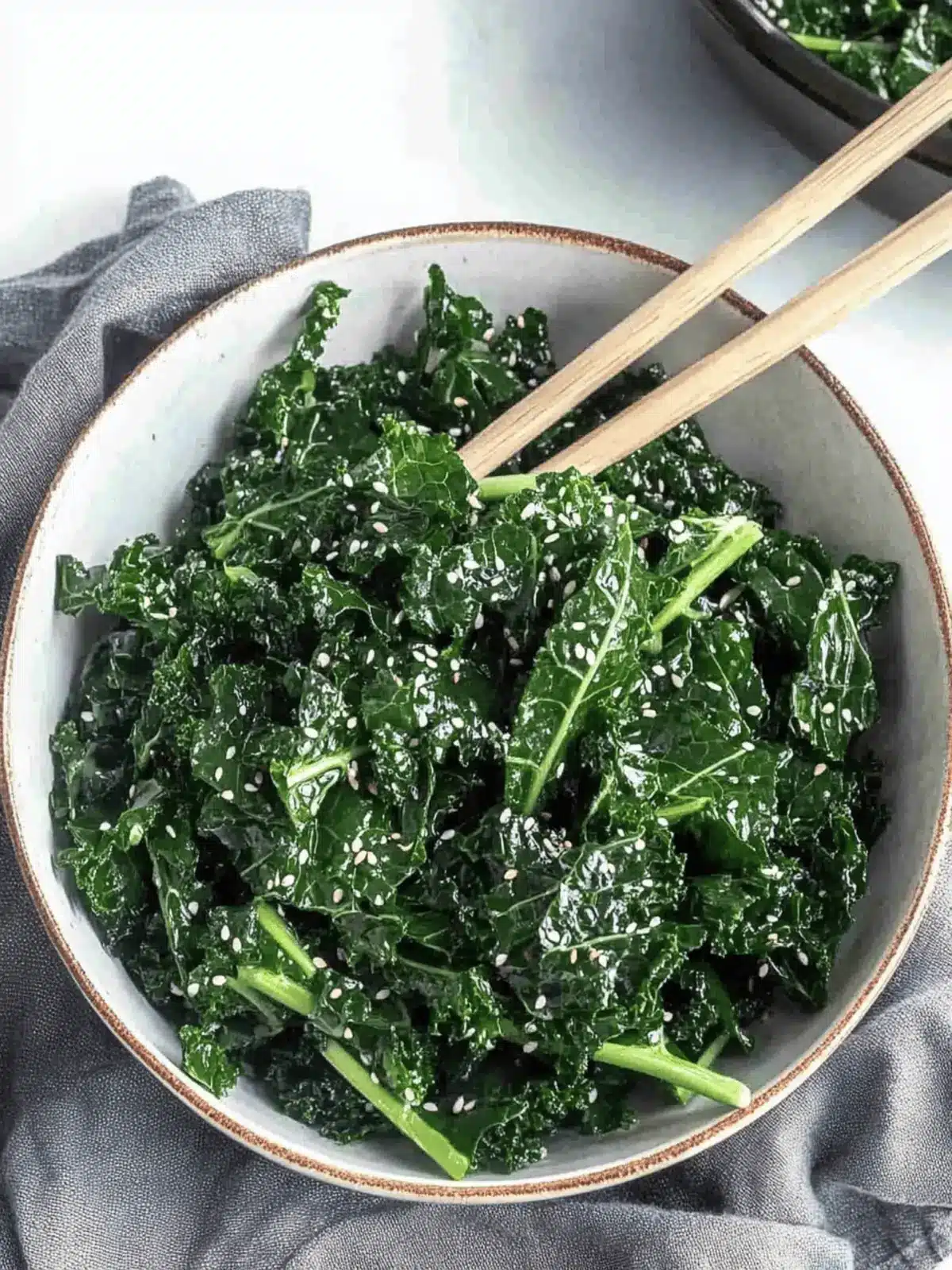 Sesame Kale