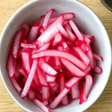 Japanese Pickled Radishes