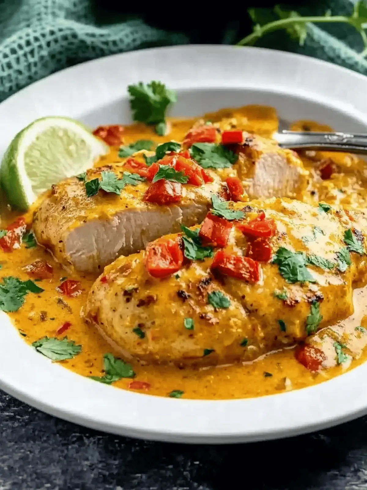 Spicy Brazilian Coconut Chicken