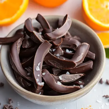 Chocolate Covered Orange Peels