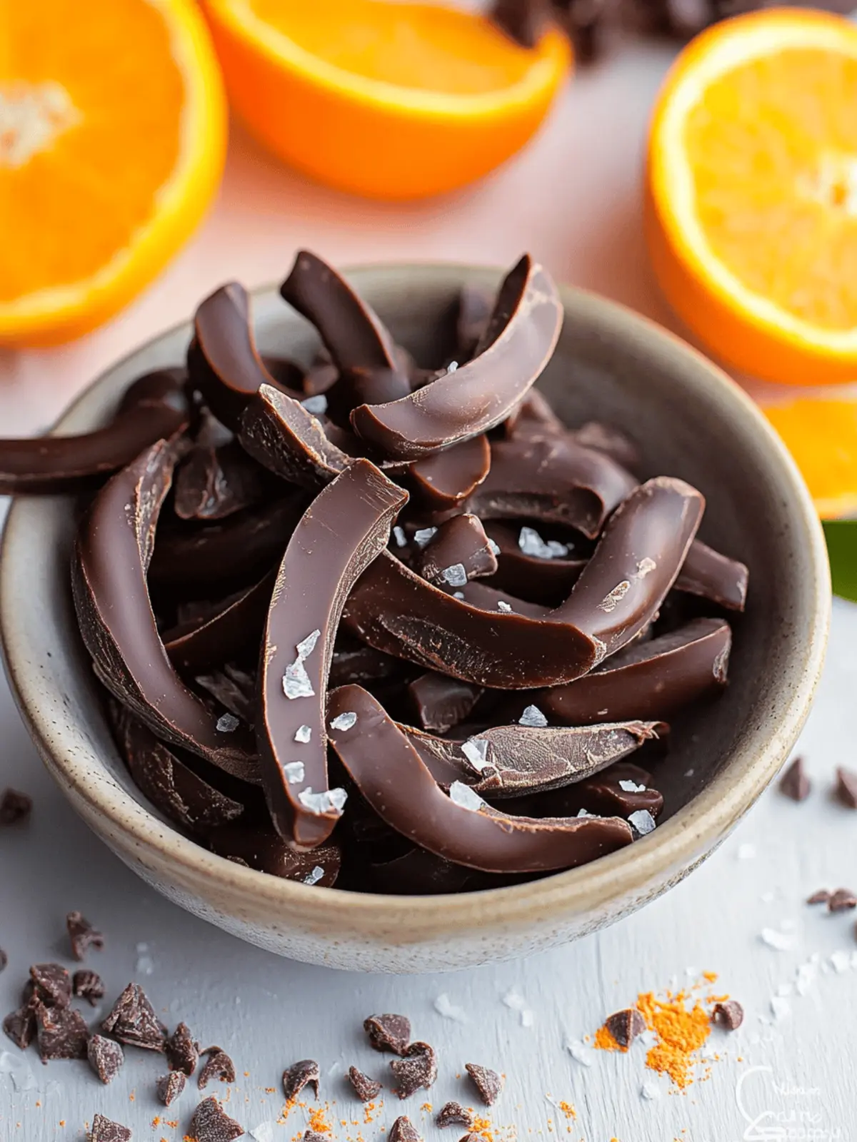 Chocolate Covered Orange Peels