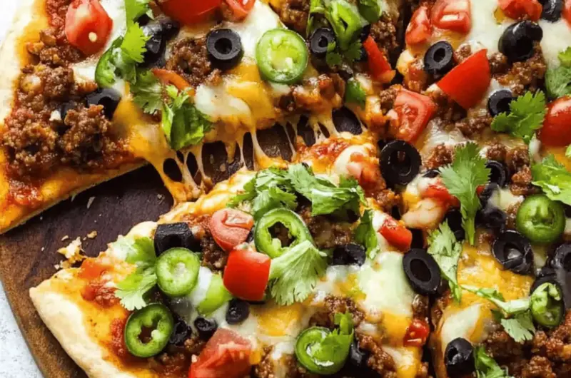 Taco Pizza: A Flavor-Packed Twist on Your Pizza Night! 1 Taco Pizza