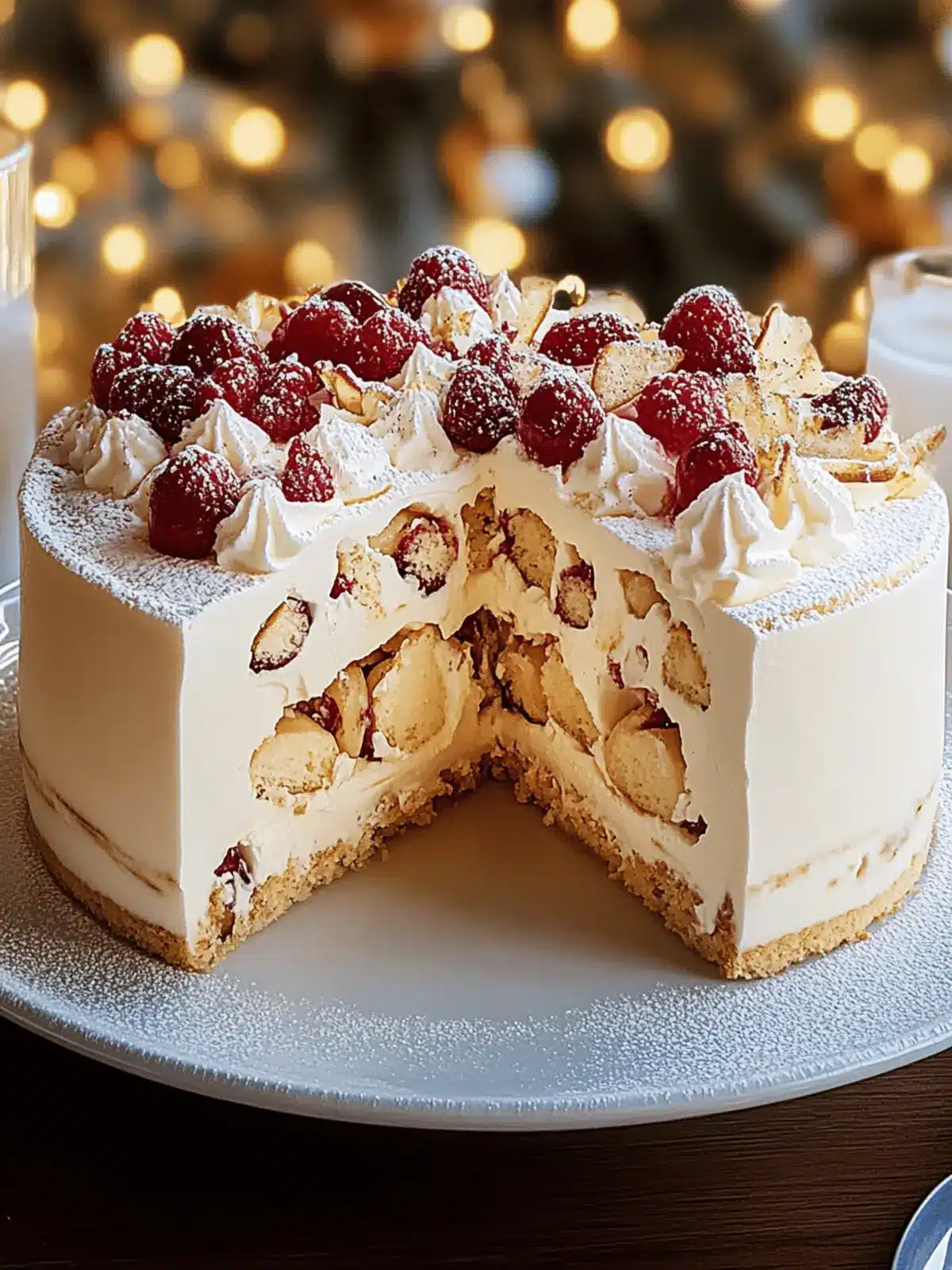 Deliciously Creamy White Christmas Charlotte for Festive Cheer 2 White Christmas Charlotte