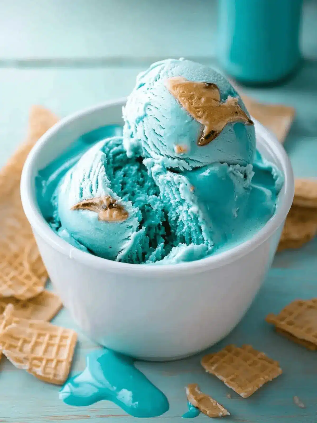 Shark Frenzy Ice Cream