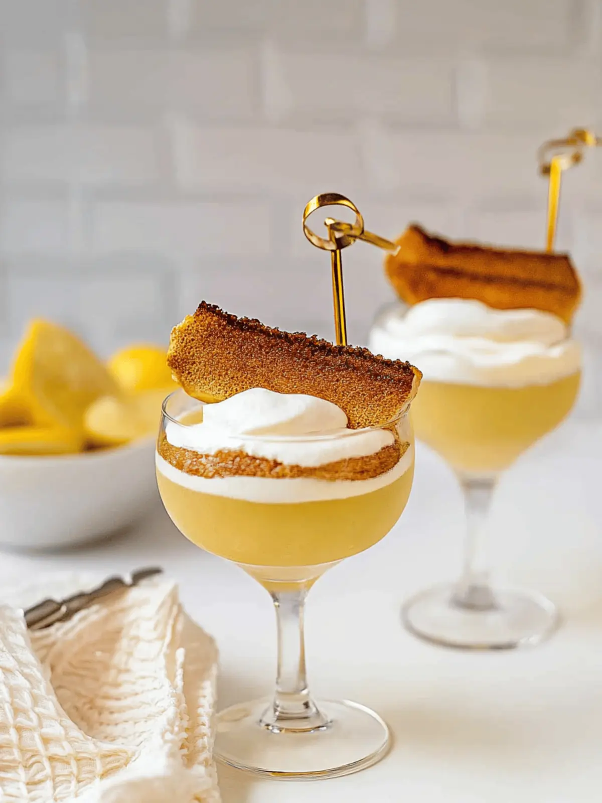 Lemon Meringue Martini