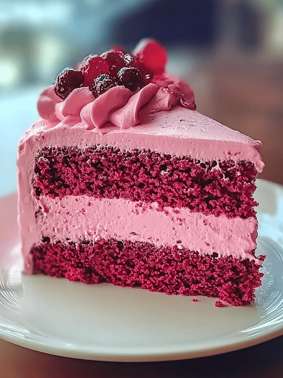 Pink Velvet Cake