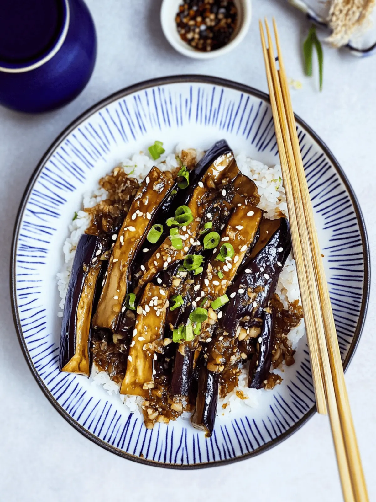 Sauteed Japanese Eggplant
