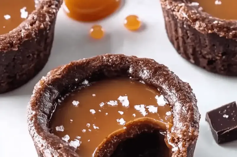 Chocolate Salted Caramel Tarts