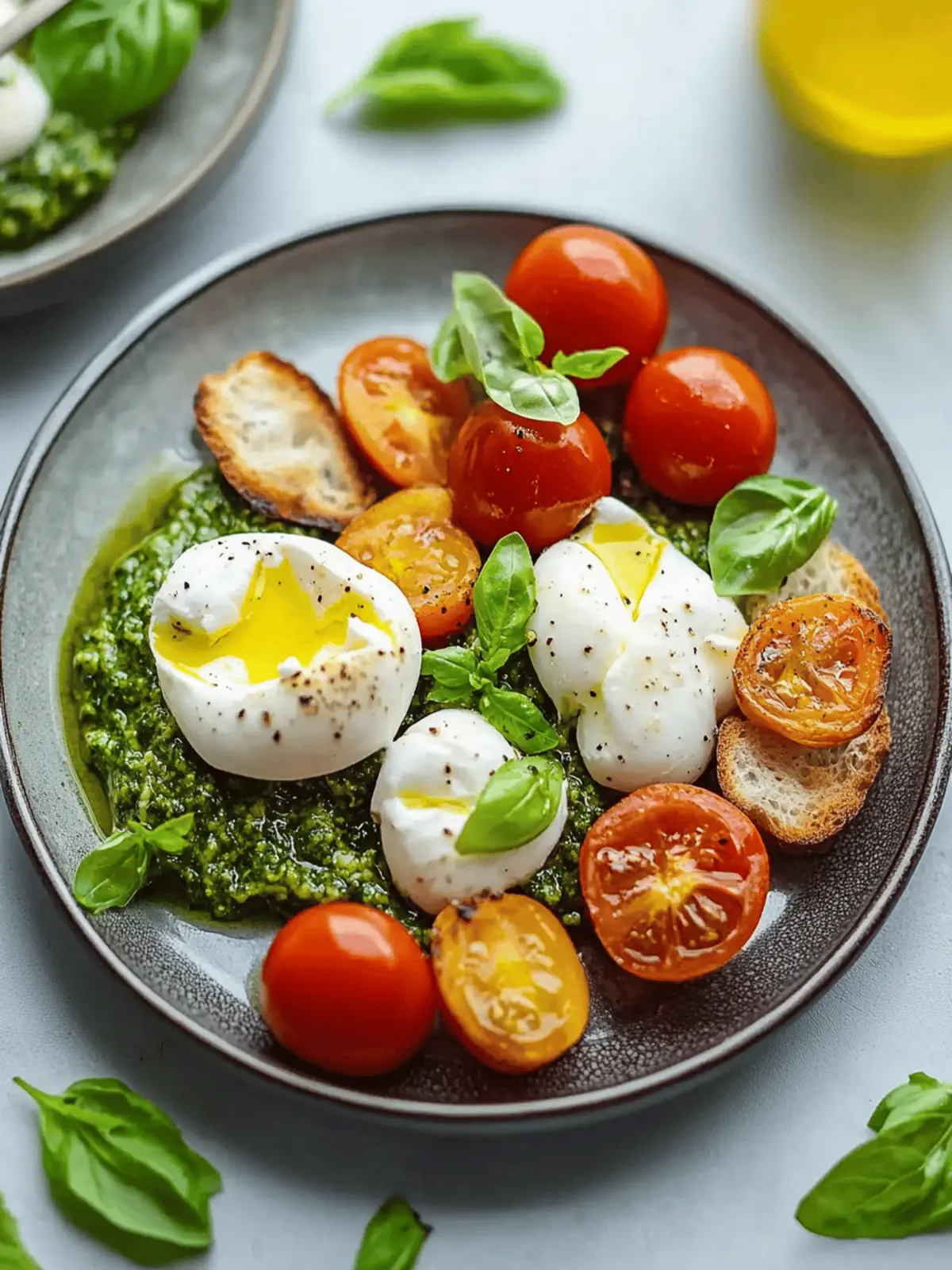 Burrata and Pesto