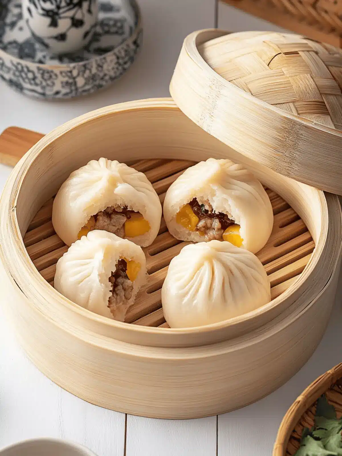 Vietnamese Steamed Pork Buns