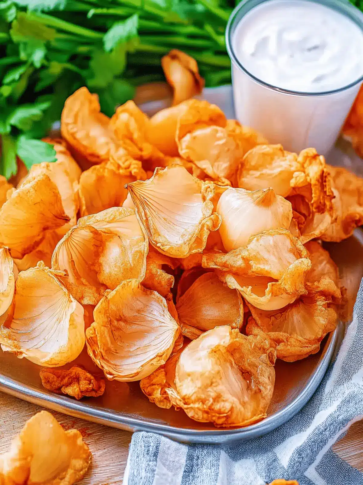 Crispy Bloomin' Onion Petals: A Flavorful Twist at Home 4 Bloomin’ Onion Petals