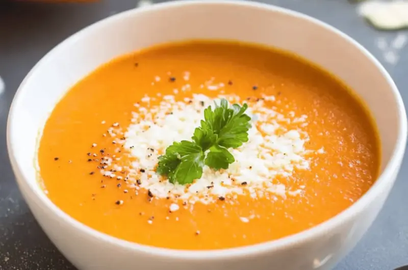 Carrot Red Pepper Soup