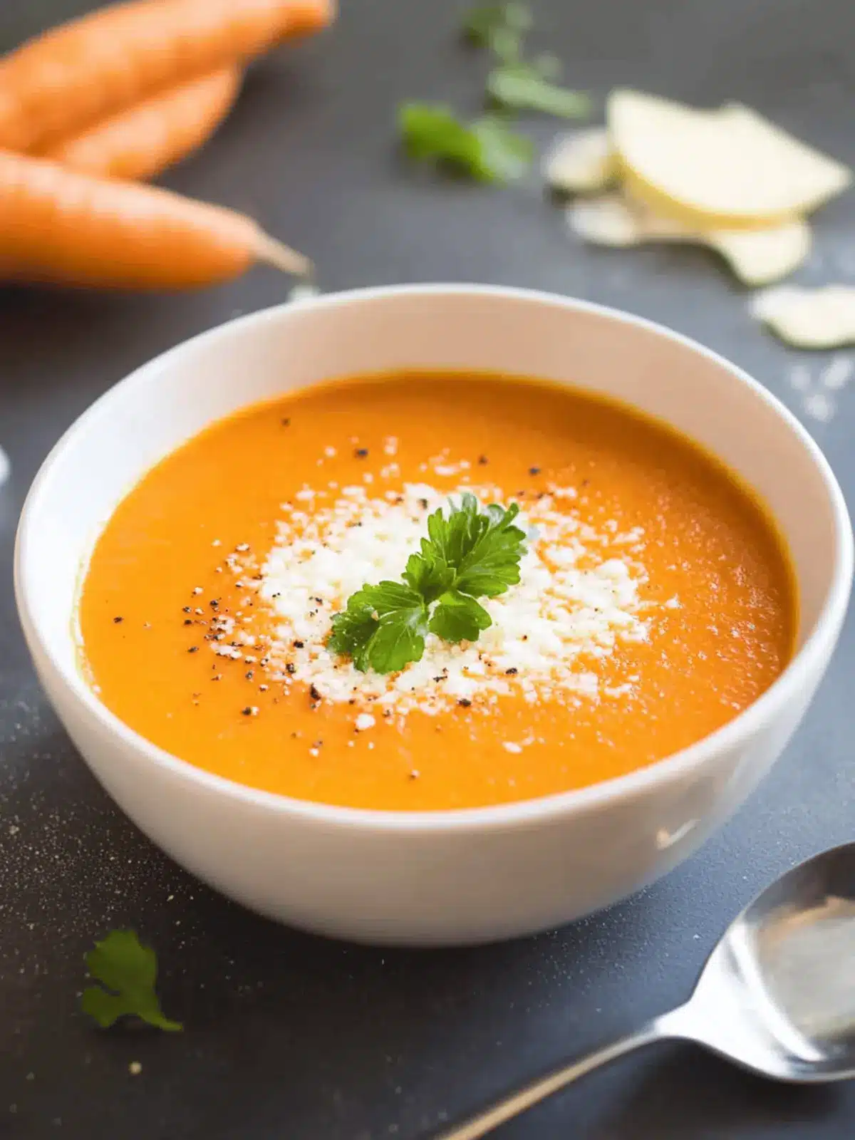 Carrot Red Pepper Soup