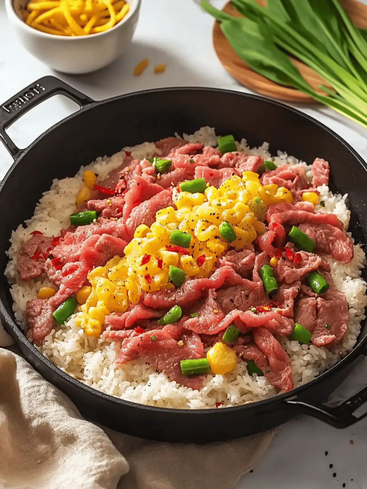Beef Pepper Rice