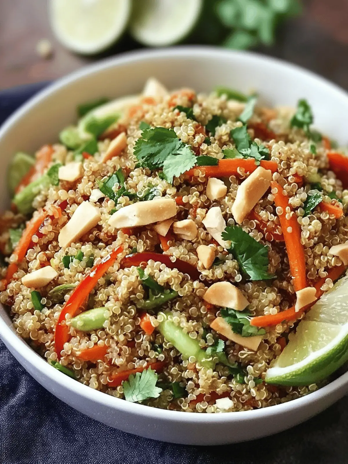 Thai Quinoa Crunch Salad