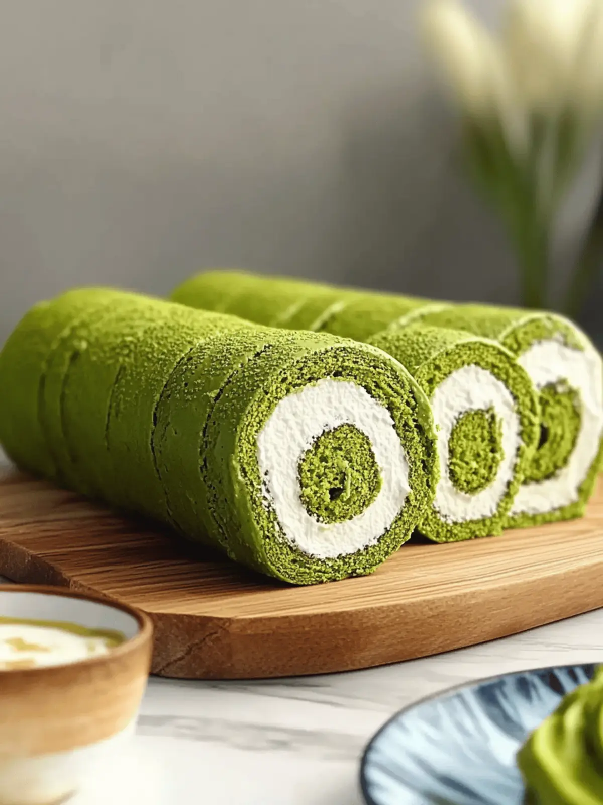 Matcha Roll Cake