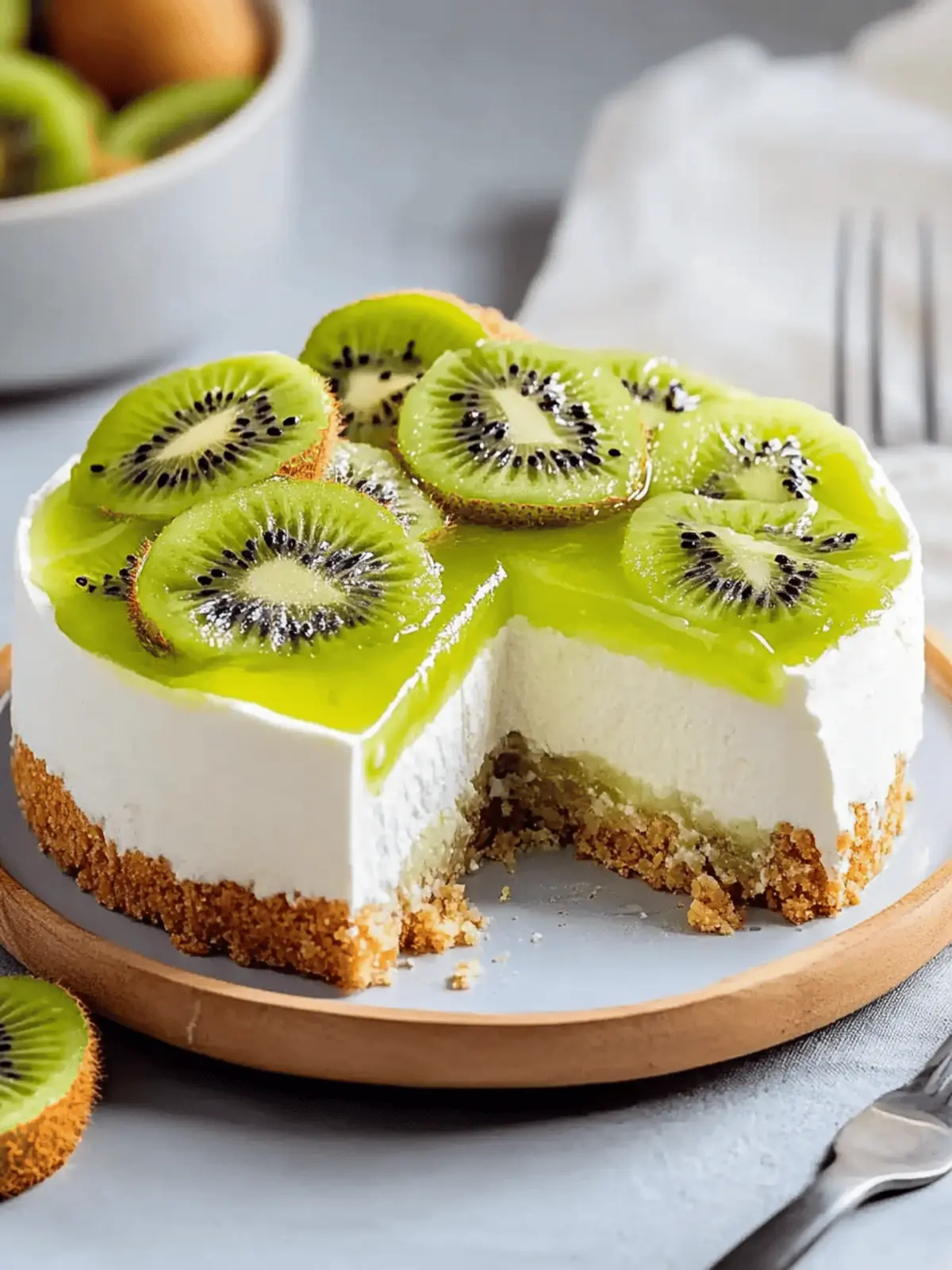 Kiwi Cheesecake