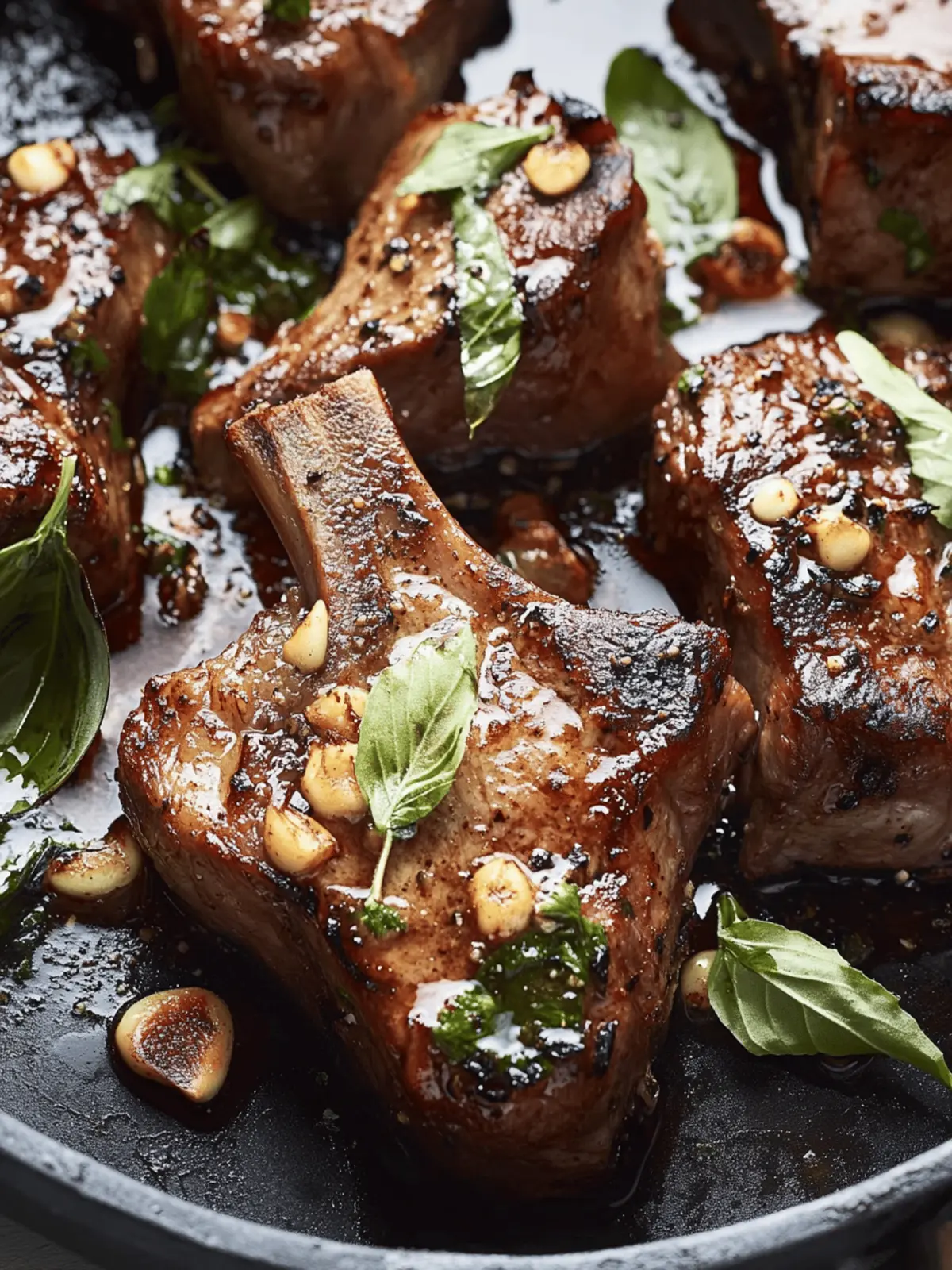 Savor Garlic Butter Lamb Chops: A Flavor Explosion! 3 Garlic Butter Lamb Chops