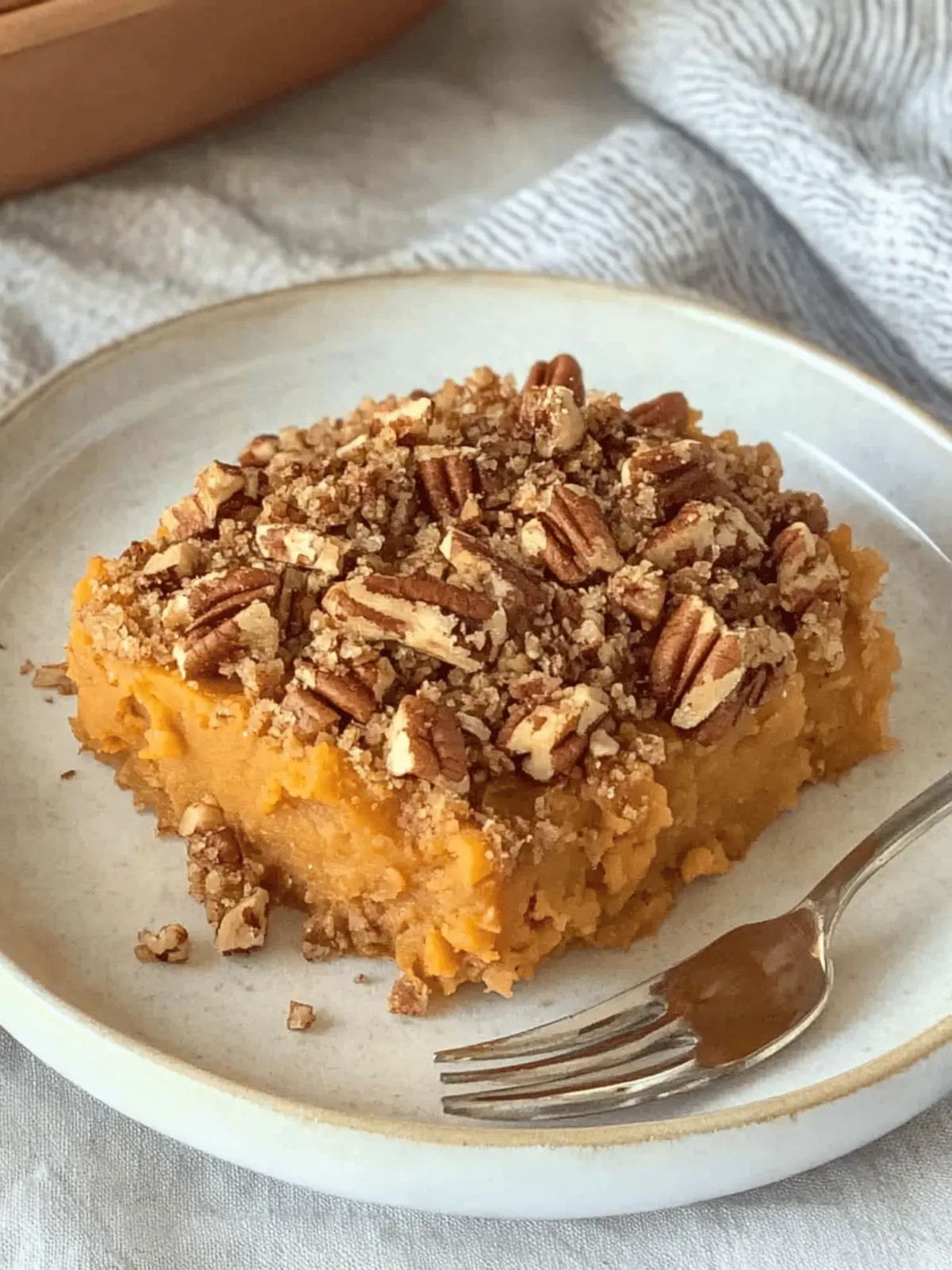 Sweet Potato Casserole with Pecans
