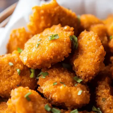 Baked Spicy Chicken Nuggets
