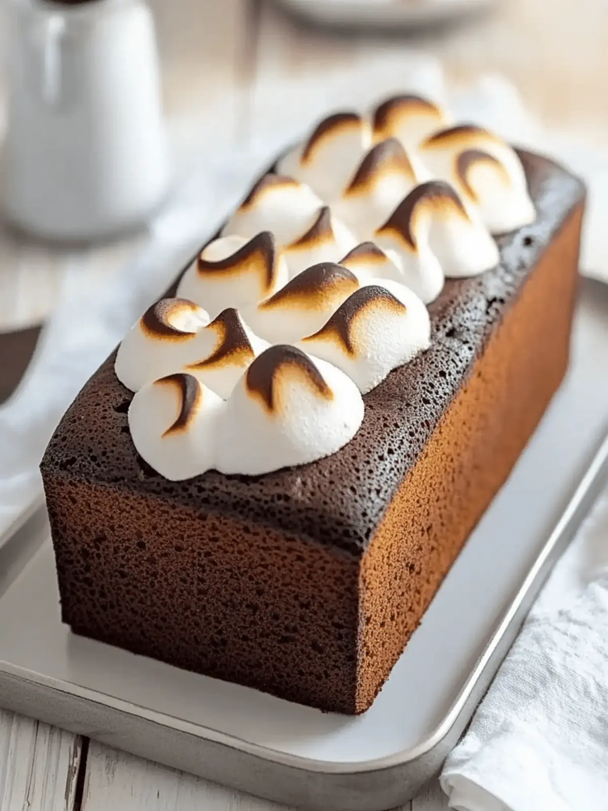 Irresistible S'mores Loaf Cake to Sweeten Your Day 4 S’mores Loaf Cake