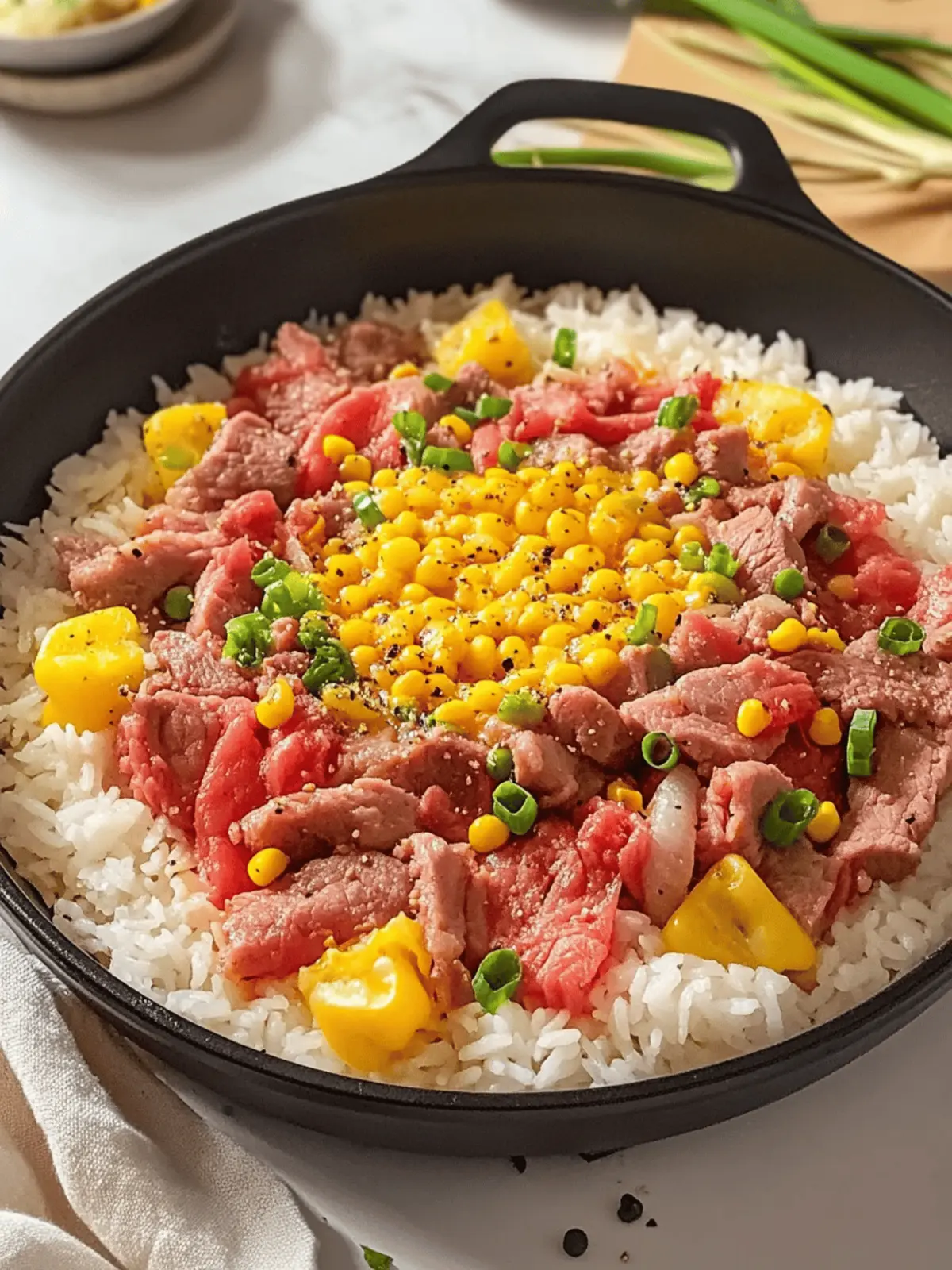 Beef Pepper Rice