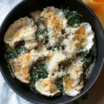 Oyster Mushrooms Rockefeller