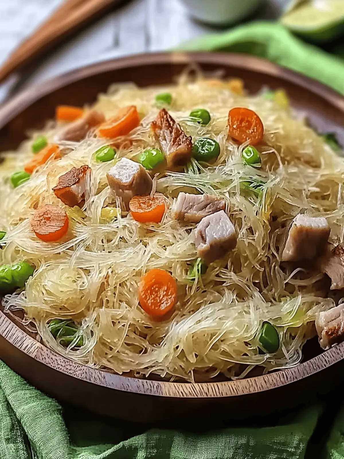 Delicious Pancit Bihon: Your New Favorite Comfort Food! 4 Pancit Bihon