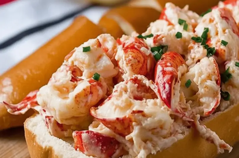 Savory New England Lobster Roll: A Taste of Coastal Bliss 1 New England Lobster Roll