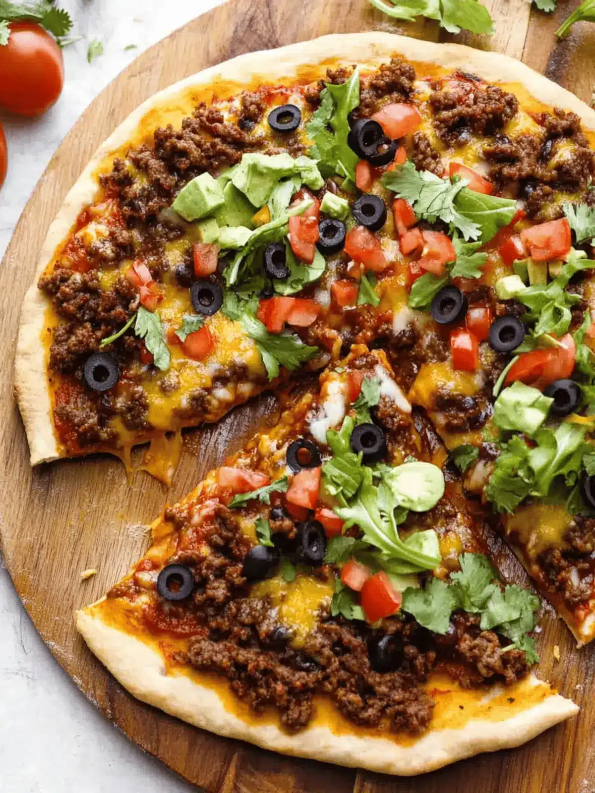 Taco Pizza: A Flavor-Packed Twist on Your Pizza Night! 4 Taco Pizza
