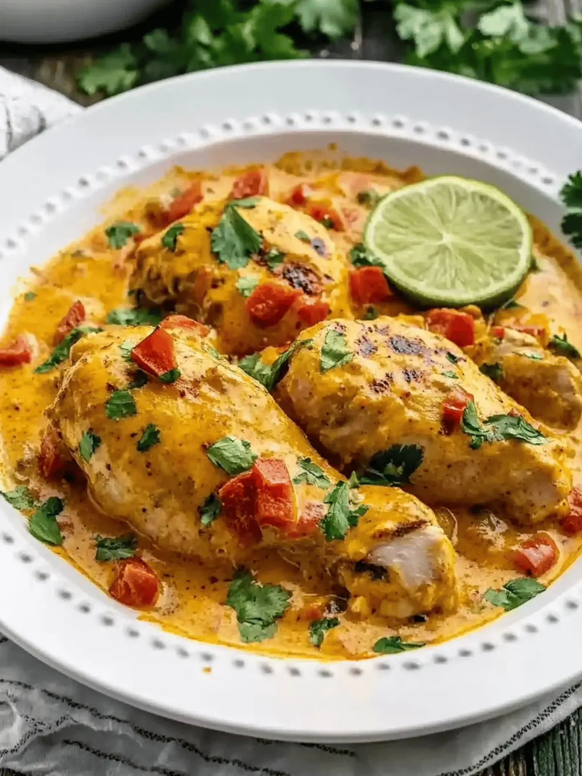 Spicy Brazilian Coconut Chicken