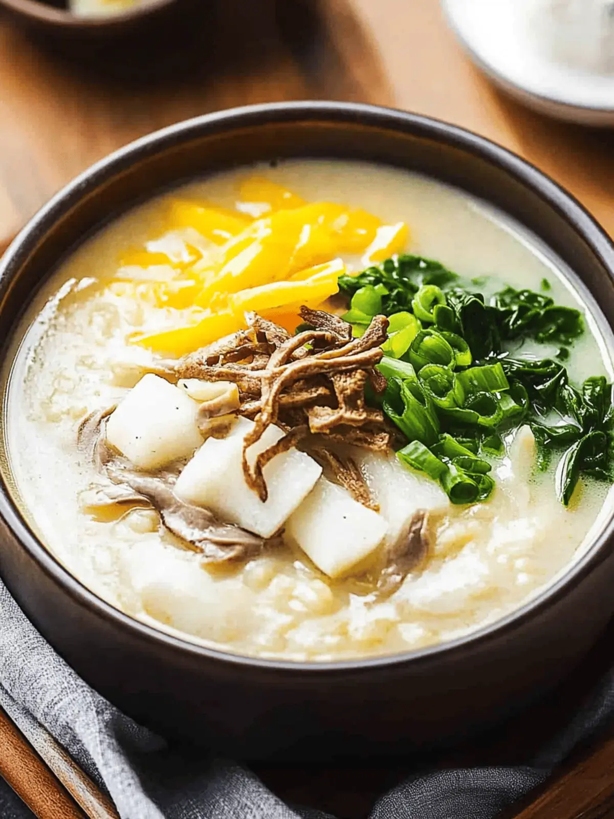 Warm Up with Authentic Korean Rice Cake Soup Delight 3 Korean Rice Cake Soup