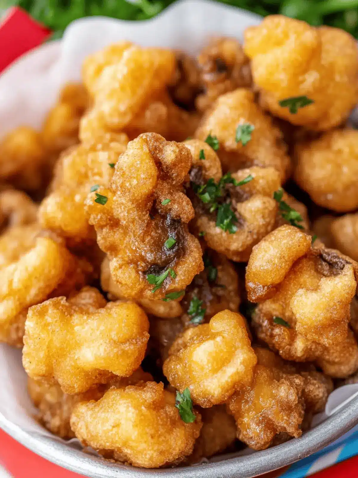 Beer Battered Mushrooms