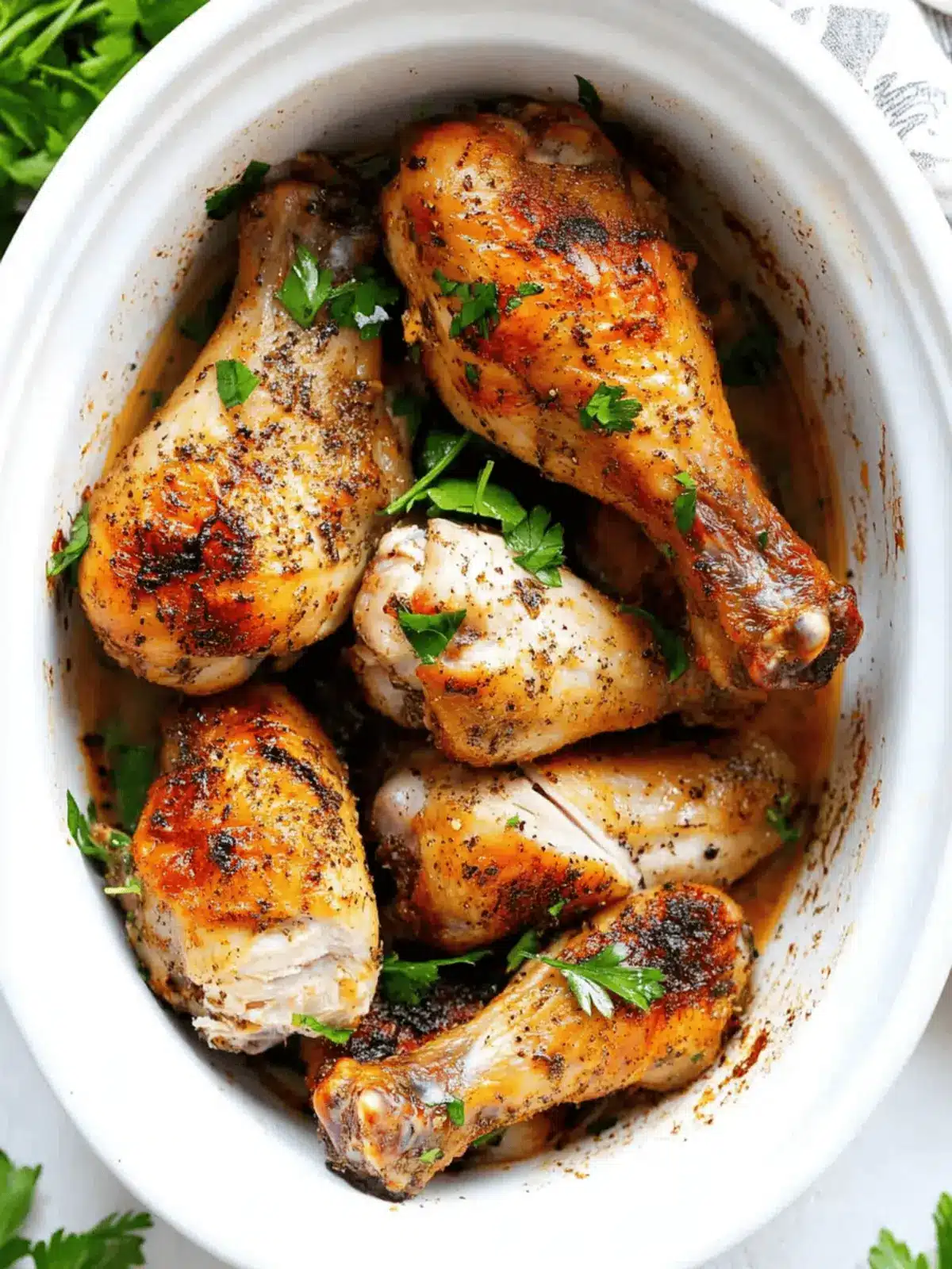 Crock Pot Chicken Legs