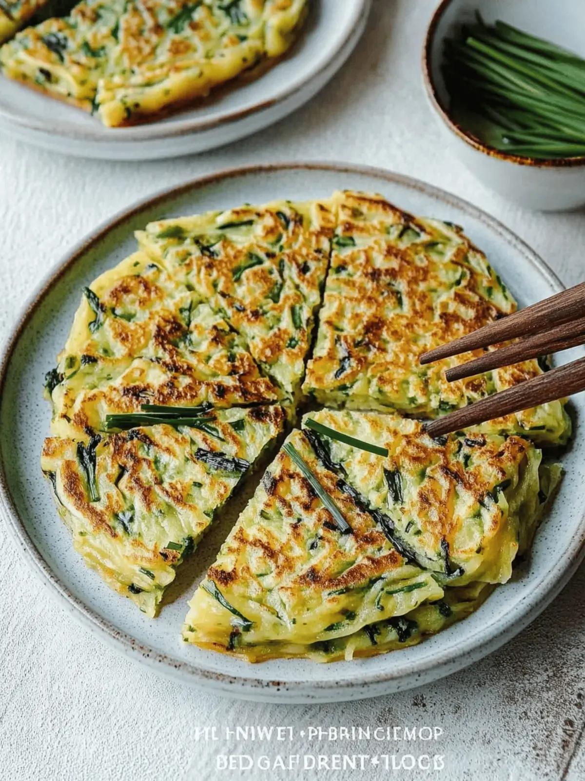 Korean Chive Pancakes
