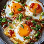 Spicy Sweet and Sour Fried Eggs