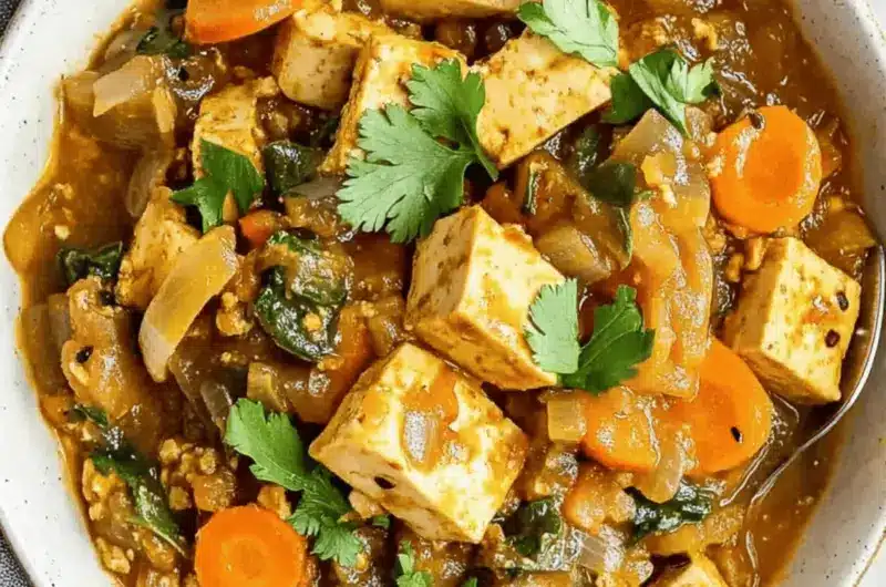 Garlic Ginger Tofu Stew