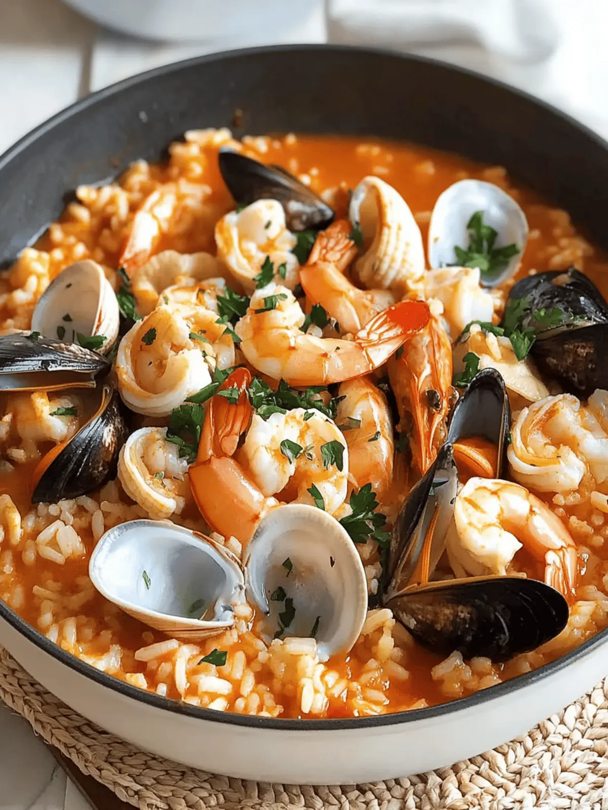 Portuguese Seafood Rice